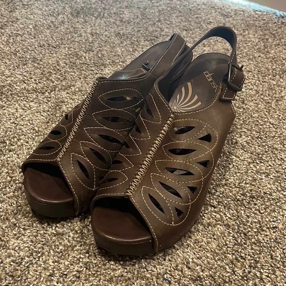 Dansko Open Toe Heels - image 1